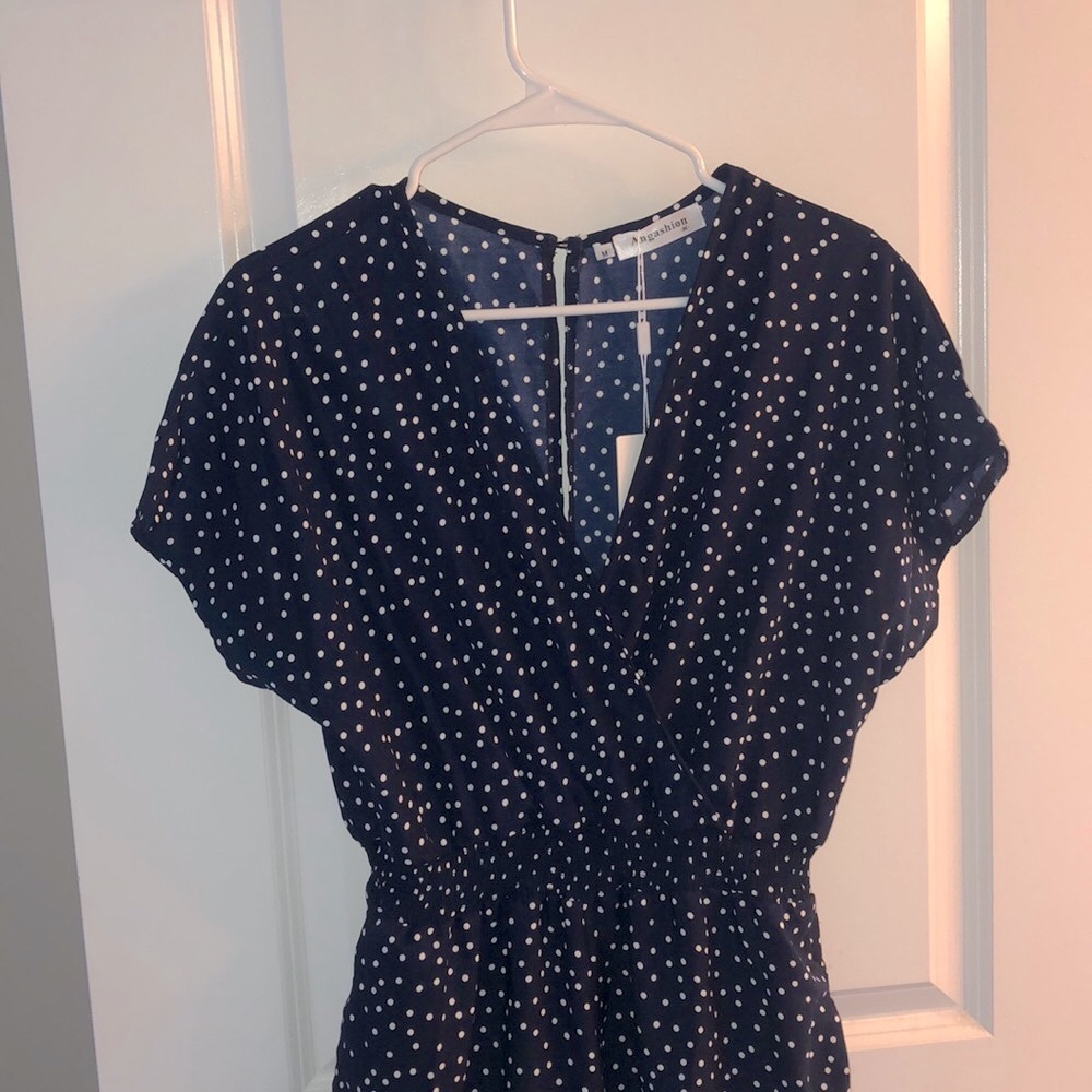 Navy Blue Jumpsuit